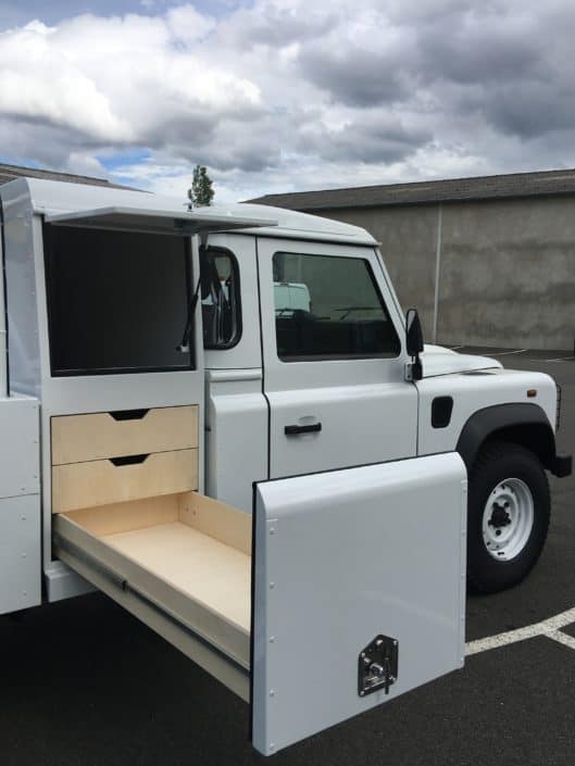 landrover defender pick up sur mesure