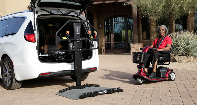 Grue de coffre JOEY LIFT Autochair électrique