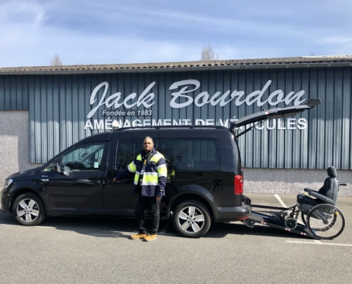 Jack Bourdon - Volkswagen caddy - décaissement - tpmr