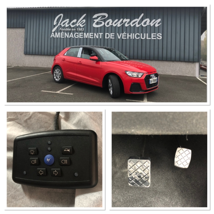 Jack Bourdon - Transformation d'Audi A1 en Véhicule Auto Ecole